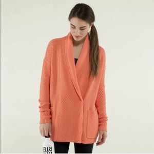 Lululemon post practice hoodie, size 4